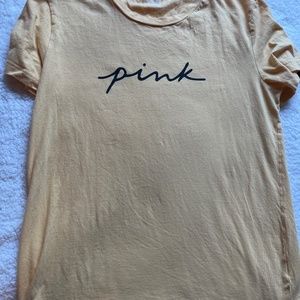 Pink Script Tee
